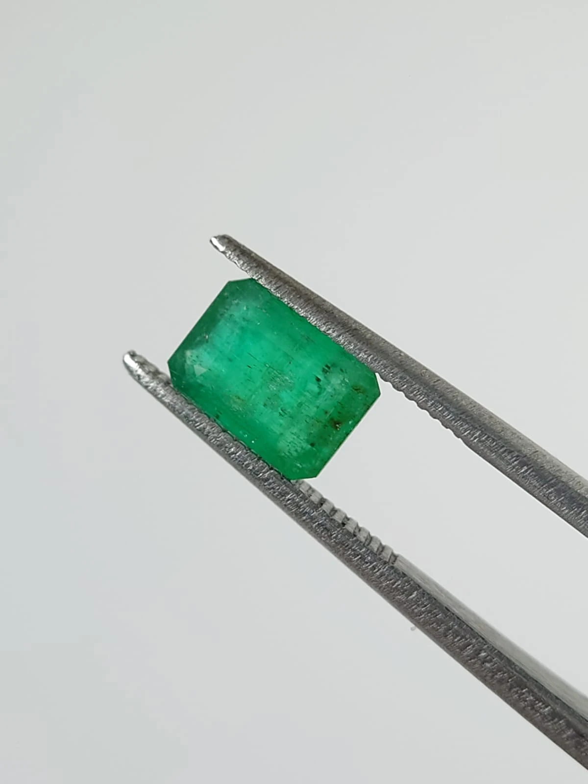 1.37ct Emerald Octagon Cut Loose Gemstone from Afghanistan — view 5